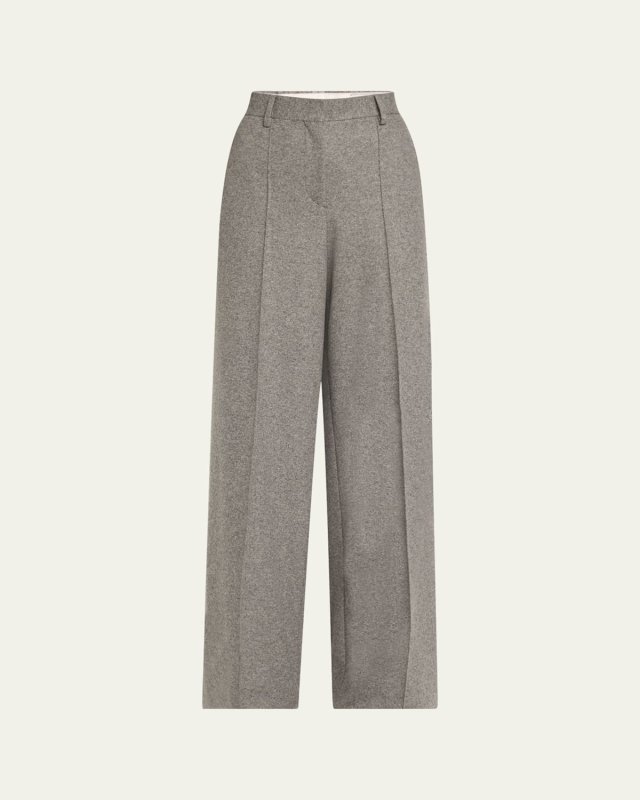 Rosa Wool-Cashmere Pants